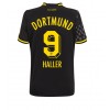 Borussia Dortmund Sebastien Haller #9 Bortedrakt Kvinner 2022-23 Kortermet